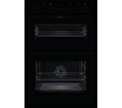 Neff U14M42S3GB Electric Double Oven - Black